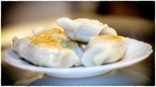 Meat Pierogies  Pierogi z Miesem  Anias Polish Food Recipe 40 [upl. by Moreland]