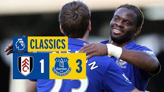 THE LATE LATE SHOW AT CRAVEN COTTAGE  FULHAM 13 EVERTON PREMIER LEAGUE CLASSICS [upl. by Osman173]