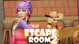 ESCAPE ROOM 2 276466840784 Walkthrough  Fortnite Creative UEFN [upl. by Whang915]