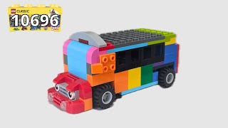 LEGO 10696レインボーバスの作り方 【レゴクラシック レシピ】 [upl. by Rainie]