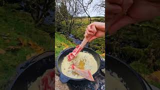 Cooking in Nature vintagerecipes selfsufficientliving countrycooking primitivetools [upl. by Teerell]