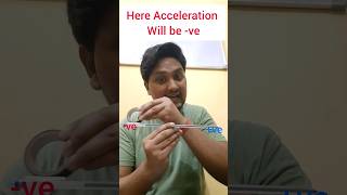 How can acceleration be negative acceleration physics [upl. by Suoinuj]