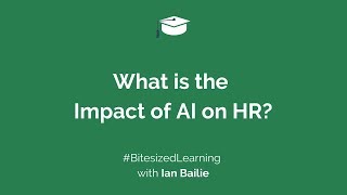 AI in HR  What is the Impact of Artificial Intelligence or AI on HR [upl. by Mar]