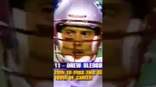 Drew Bledsoe throws NFL TD pass number 100  November 2 1997  Patriots  Vikings [upl. by Sergent]