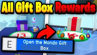 ALL Beesmas GIFT BOX REWARDS｜Bee Swarm Simulator [upl. by Ellimahs]