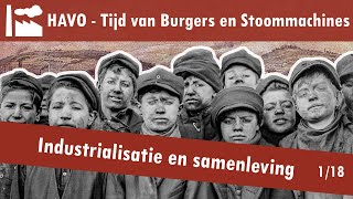 01 Burgers en Stoommachines  De Industriële Revolutie  Industrialisatie en samenleving [upl. by Goodspeed5]