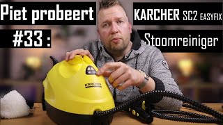 Piet probeert 33│Karcher SC2 EasyFix Stoomreiniger bij DIRK [upl. by Canute84]