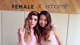 Sydney Sierota From Echosmith Does FEMALEs Rapid Fire Challenge [upl. by Murdock374]