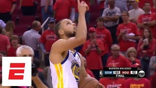 Best moments from Warriors defeating Rockets in Game 7 of 2018 Western Conference finals  ESPN [upl. by Libys374]