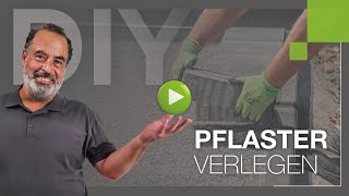 Pflastersteine verlegen  DO IT YOURSELFAnleitung [upl. by Tra]