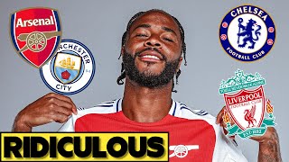 Why Raheem Sterling To Arsenal Will BREAK The League [upl. by Nuhsed]