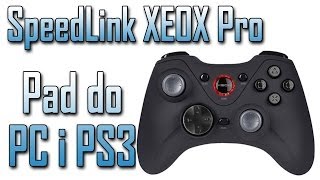 SpeedLink XEOX Pro  bezprzewodowy pad do PC i PS3 [upl. by Eibbob]