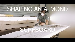 Shaping a Noserider Longboard with Almond Surfboards Griffin NK [upl. by Cirdes501]