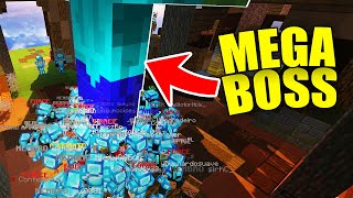 ⭐Minecraft  60 reais pra quem matar o mega boss [upl. by Aniuqal]