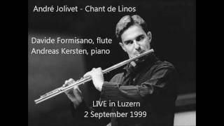 Davide Formisano plays Jolivets Chant de Linos LIVE [upl. by Aisemaj364]