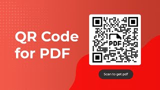 How To Create a QR Code for PDF File in Few Easy Steps [upl. by Aranat]