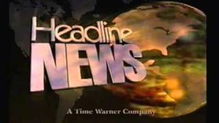 Headline News promoopen in 1998 with Chuck Roberts [upl. by Meekyh]