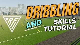 RF 24  BEGINNERS DRIBBLING  SKILLSCOMBO TUTORIAL ROBLOX [upl. by Aenea]