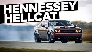 Hennessey Hellcat WHINES and ROARS  Customer Delivery [upl. by Placido]