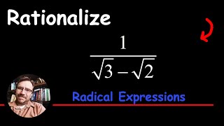 How to Rationalize the Denominator  Use the Conjugate [upl. by Folberth]