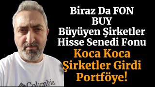 Biraz Da FON BUY Büyüyen Şirketler Hisse Senedi Fonu Eylül Hisse Dağılımı [upl. by Gaulin]