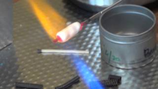 Enameling Copper Tubing WIth 620 Frit [upl. by Ogren136]