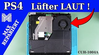 PS4 Lüfter ist laut  zerlegen amp reinigen  Wärmeleitpaste erneuern  CUH1004A [upl. by Jeggar124]