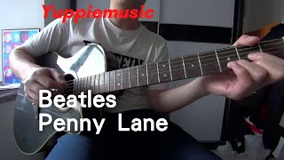 185 Beatles  Penny Lane 自彈自唱 [upl. by Ahsinnod807]