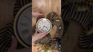 How to Make a New Years Wreath with Hobby Lobby amp Julies Wreath Boutique [upl. by Acemaj678]