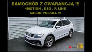 autolesznootomotopl  Prezentacja VOLKSWAGEN TIGUAN RLINE 4MOTION AUTOMAT DSG AUTOTEST LESZNO [upl. by Aisya]