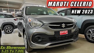 Maruti Celerio ZXI AMT 2023  All Specification Interior Exterior And Features [upl. by Hachmann]