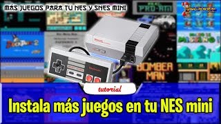 Instala más juegos en tu NES SNES Mini fácil  Tutorial [upl. by Karole]