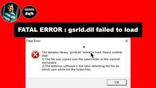 How To Fix gsrld dll Error In Max Payne 3 [upl. by Cenac473]