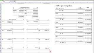 EBK und SBK Eröffnungsbilanzkonto und Schlussbilanzkonto [upl. by Icaj]