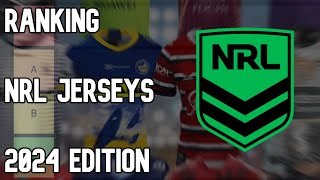 Ranking 2024 NRL Jerseys From WORST to BEST [upl. by Elaynad927]