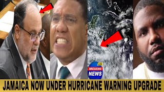 Hurricane Warning For Jamaica Andrew Holness DISGRACE CMR Break Silence [upl. by Ayokal]