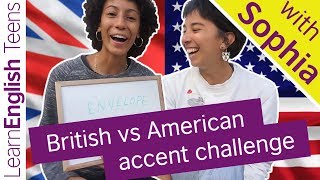 British vs American accent challenge [upl. by Derr94]