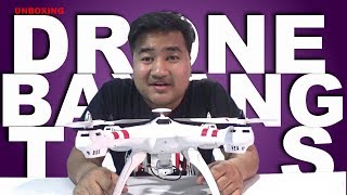 Unboxing amp Review Drone Bayangtoys X16 GPS  Indonesia [upl. by Oyr]