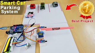 Smart Car Parking System  National Level Best science Project [upl. by Nomde949]