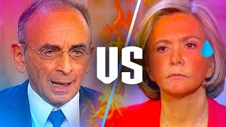 Éric Zemmour remet en place Valérie Pécresse hystérique en direct sur LCI [upl. by Lewin]