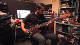 Future Islands  quotSun in the Morningquot Bass Cover  Darkstar Project [upl. by Nawd10]