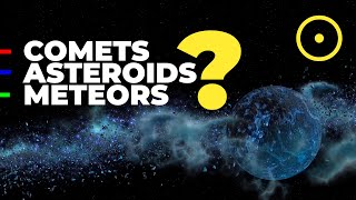 Difference Between Comets Asteroids And Meteors [upl. by Townsend656]