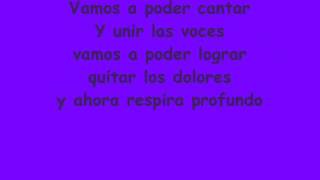 Violetta  quotSer Mejorquot Letra [upl. by Reniar]