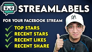 STREAMLABELS FOR YOUR FACEBOOK LIVESTREAM  TAGALOG [upl. by Imoen]