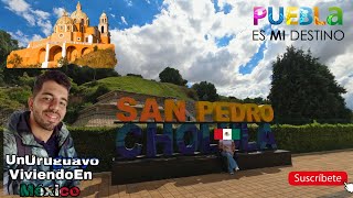 CHOLULA Pueblo Mágico de PUEBLA mexico extranjero [upl. by Kirshbaum262]