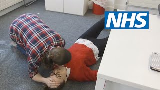 How to put someone into the recovery position  NHS [upl. by Seravaj]