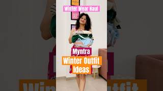 Myntra Winter Wear Haul l latest Winter Wear l Affordable Sweater Haul myntra sweater winterwear [upl. by Swarts458]