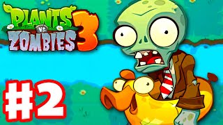 Plants vs Zombies 3  Gameplay Walkthrough Part 2  Ducky Tube Zombies in the Water [upl. by Seroled]