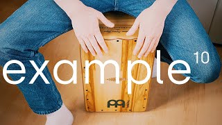 10 Realistic Cajon Groove Examples With Music [upl. by Seek]