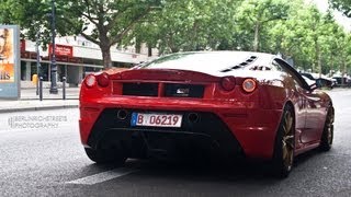 FERRARI F430  ONBOARD IN THE SCUDERIA CONVERSION [upl. by Aicenet39]